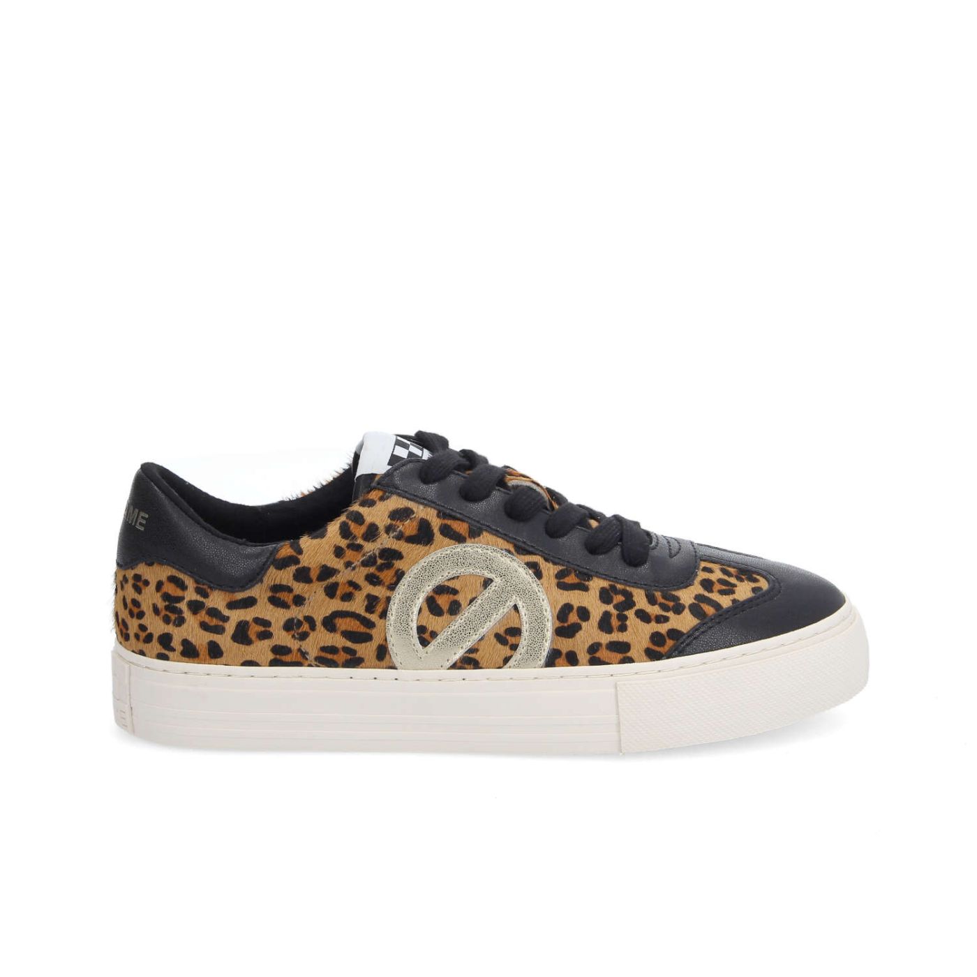 ARCADE TOE SIDE W - PONY LEO/GLOW - BRUN/NOIR
